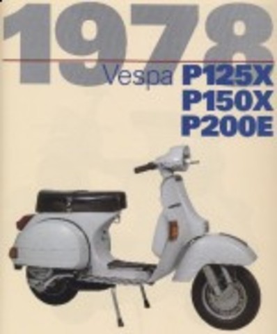 Vespa P 125 X,