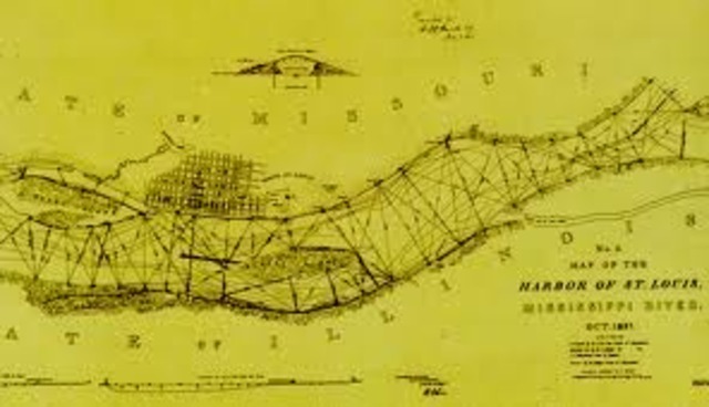 Works to contain the Mississippi River