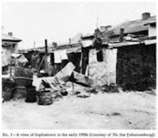 Sophiatown converted to white district