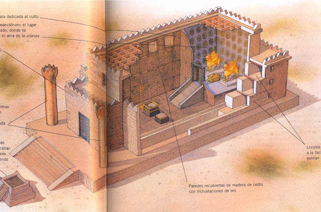 Salomón construye el templo