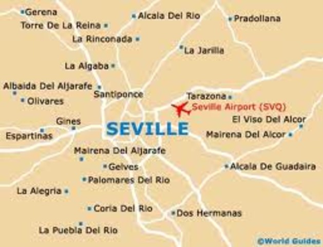 Échec d'un raid viking à Séville (Espagne)