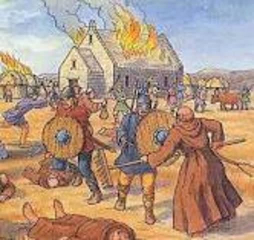 Attaque des Vikings contre Constantinople (Istanbul)