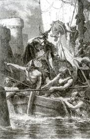 Fondation de la ville Dublin en Ireland par des colons vikings danois