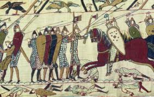 Conquete de l'Angleterre par les Danois