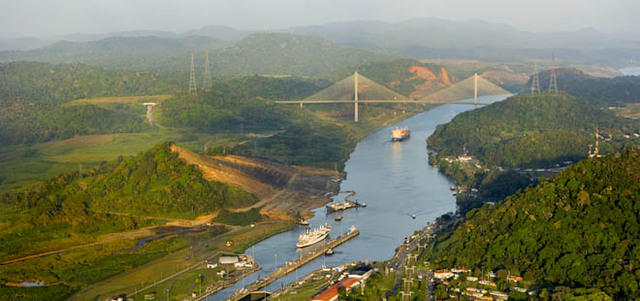 panama canal completed