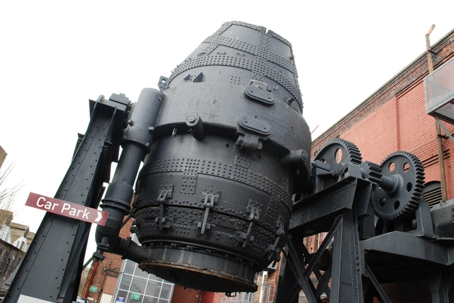 The Bessemer Convertor is restored.