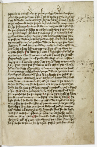 First text in middle english?