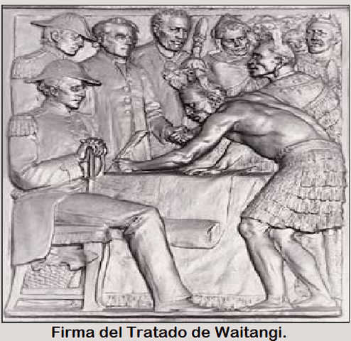 Nueva Zelanda se convierte en colonia británica