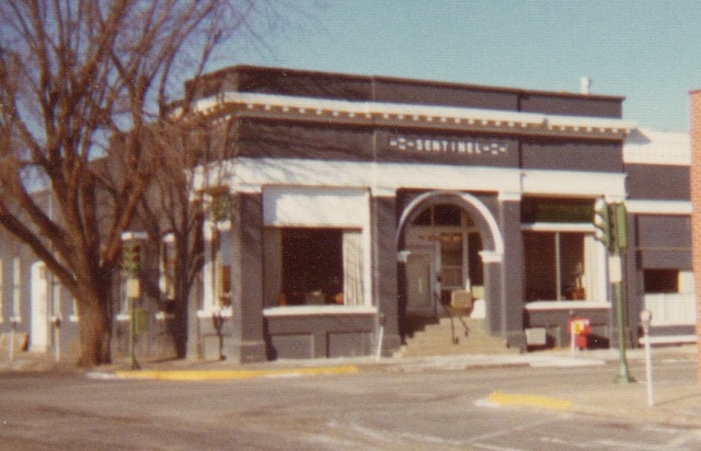 My first journalism job