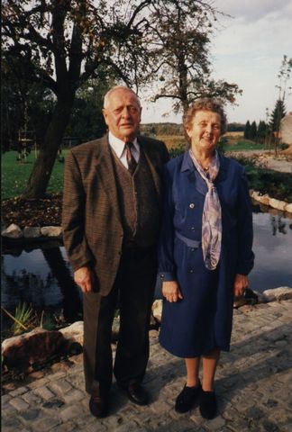 Feest! Opa en Oma zijn 55 jaar getrouwd!