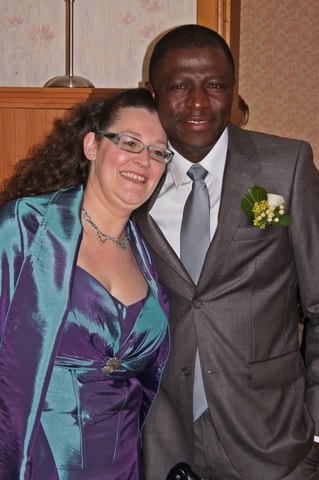 Trouw van mijn man Pierre en ik!