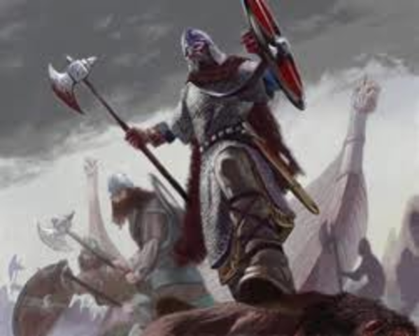 Edouard le Confesseur regne sur l'angleterre, avec l'appui des Danois