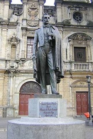 presidencia de francisco de paula santander