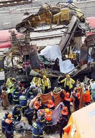 Atentado terrorista en Madrid el 11 de marzo