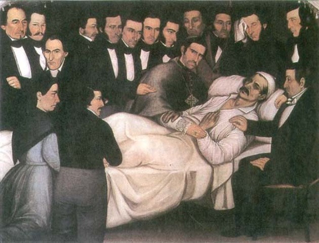 muerte de francico de paula santander