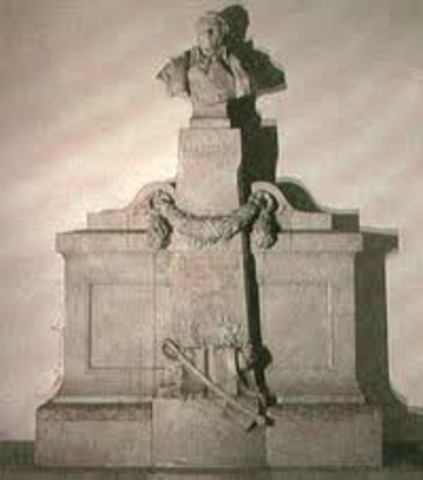 Fallecimiento de Antonio Nariño