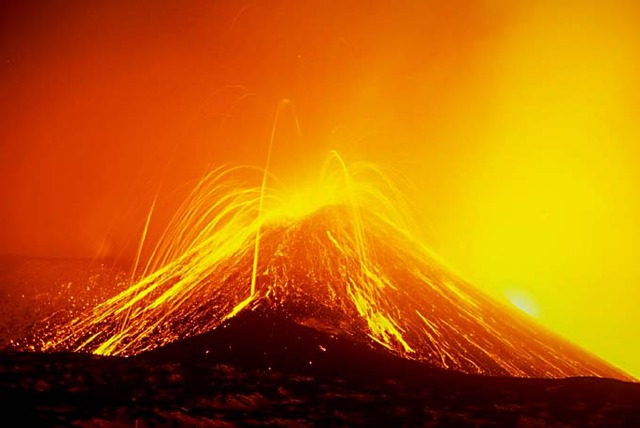 Mount Etna Eruption