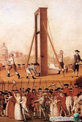 Ejecucion de Maria Antonieta