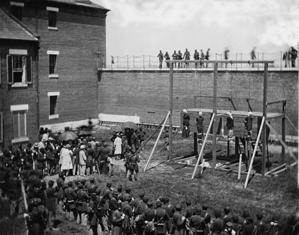 Conspirators of John Wilkes Booth Executed