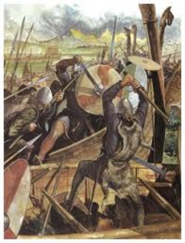 Raids des vikings le long de la cote mediterraneenne