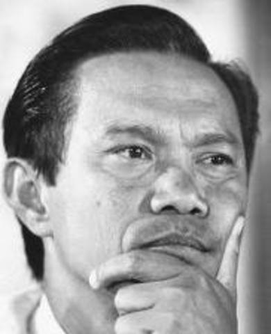 a coup d’état led by pro-American general Lon Nol brought about Prince Sihanouk’s deposa