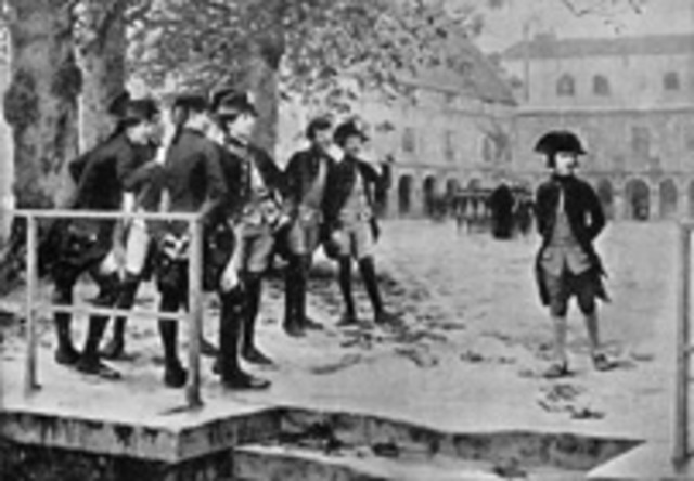 Napoleon enters into Brienne Military Academy