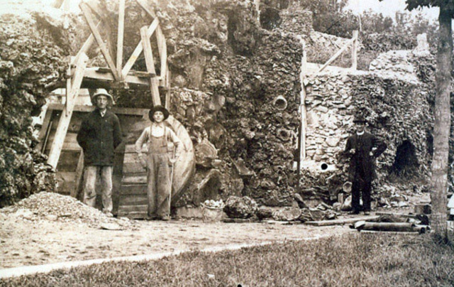 Work begins on Grotto