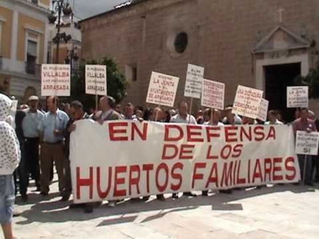 Plan de Badajoz en España.