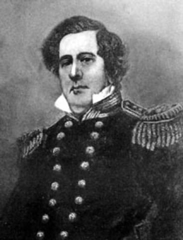 Matthew Perry sails a fleet to Japan