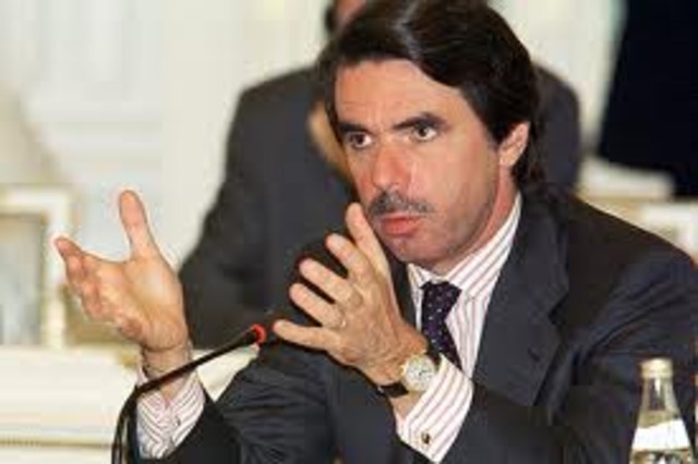 presidente del gobierno:jose maria aznar (PP)