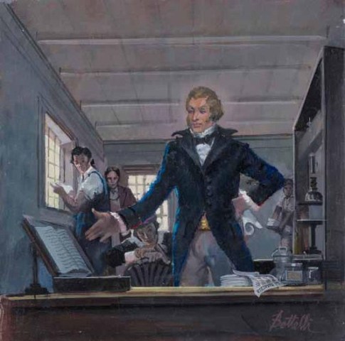 El pronunciamiento liberal del general Riego le devolvió la libertad