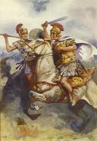 The Roman Republic fights the Second Samnite War