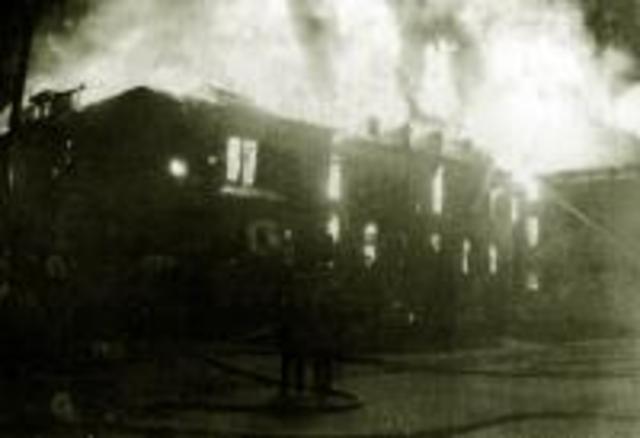 Effingham Illinois St Anthony's Hospital burns down