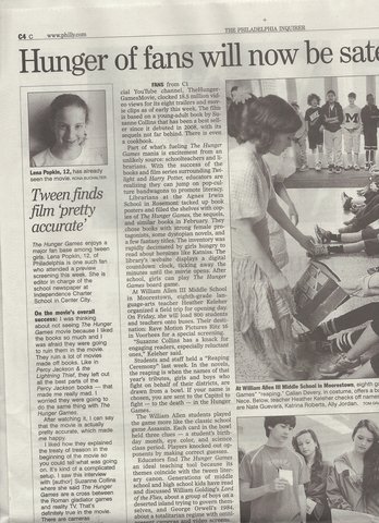 Yo estába en en perdiodico