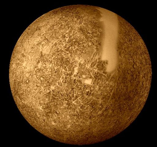 First detailed picture of Mercury