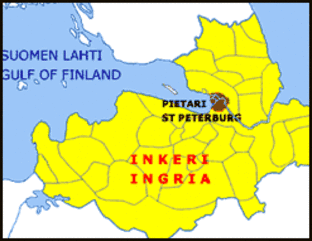 Peter sets out to siege the city of Ingria.