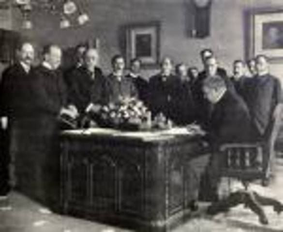 Signing of the Treaty of Paris