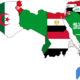 Arab flags