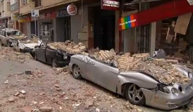 Terremoto en Lorca.