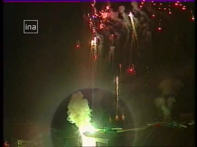 Spectacle pyrotechnique