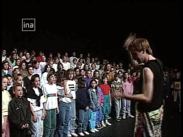 Répétitions de chorales au Futuroscope