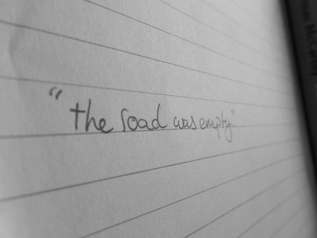 "The Road was Empty"