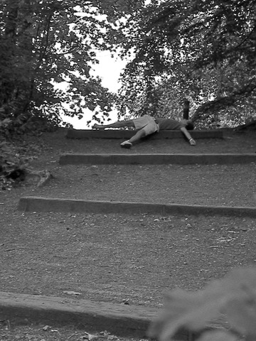 The man struck by lightning