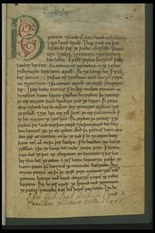 The Anglo-Saxon Chronicle