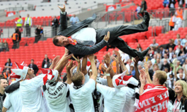 Swans win play-off final to reach Premier League