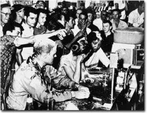 Woolwoth Lunch Counter sit in