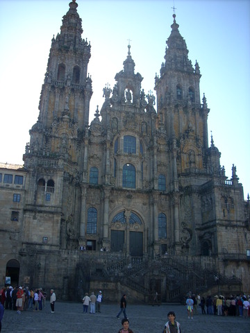 I went to Santiago de Compostela.