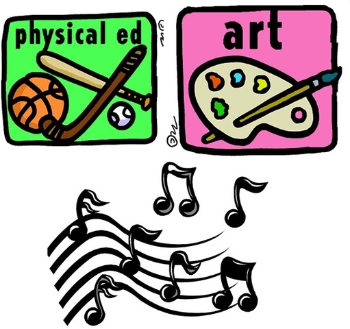 Specials P.E., Art, Music