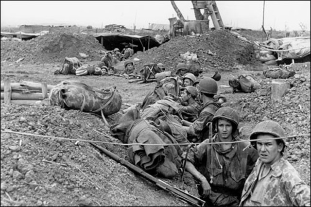 The French are defeated at the Battle of Dien Bien Phu
