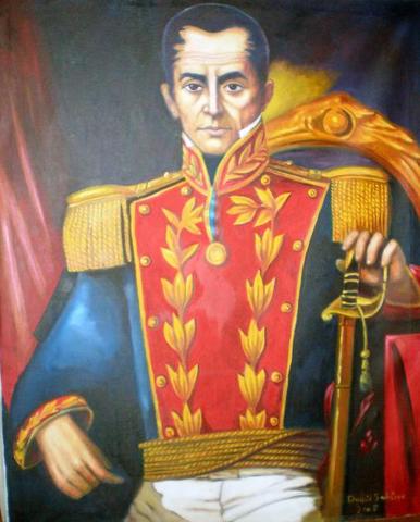 Bolivar presidente de Venezuela